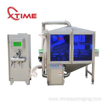 Bottle blowing cleaning machine for milk powder